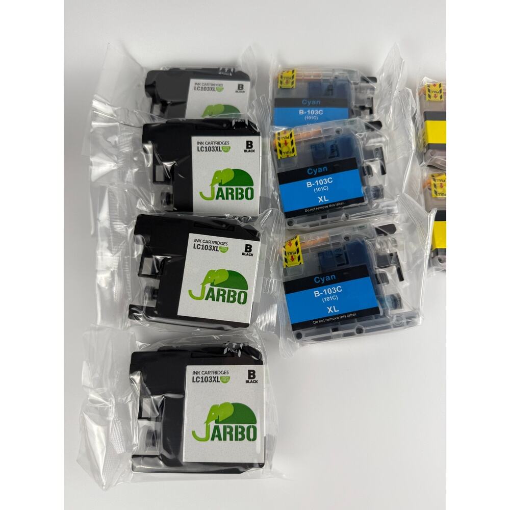 JARBO LC103XL High Yield Ink 11 Pack for Brother MFC-J870DW J470DW J450DW J285DW